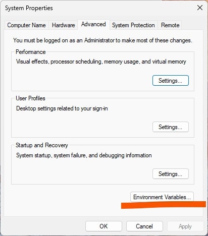 Windows Path Solution 2